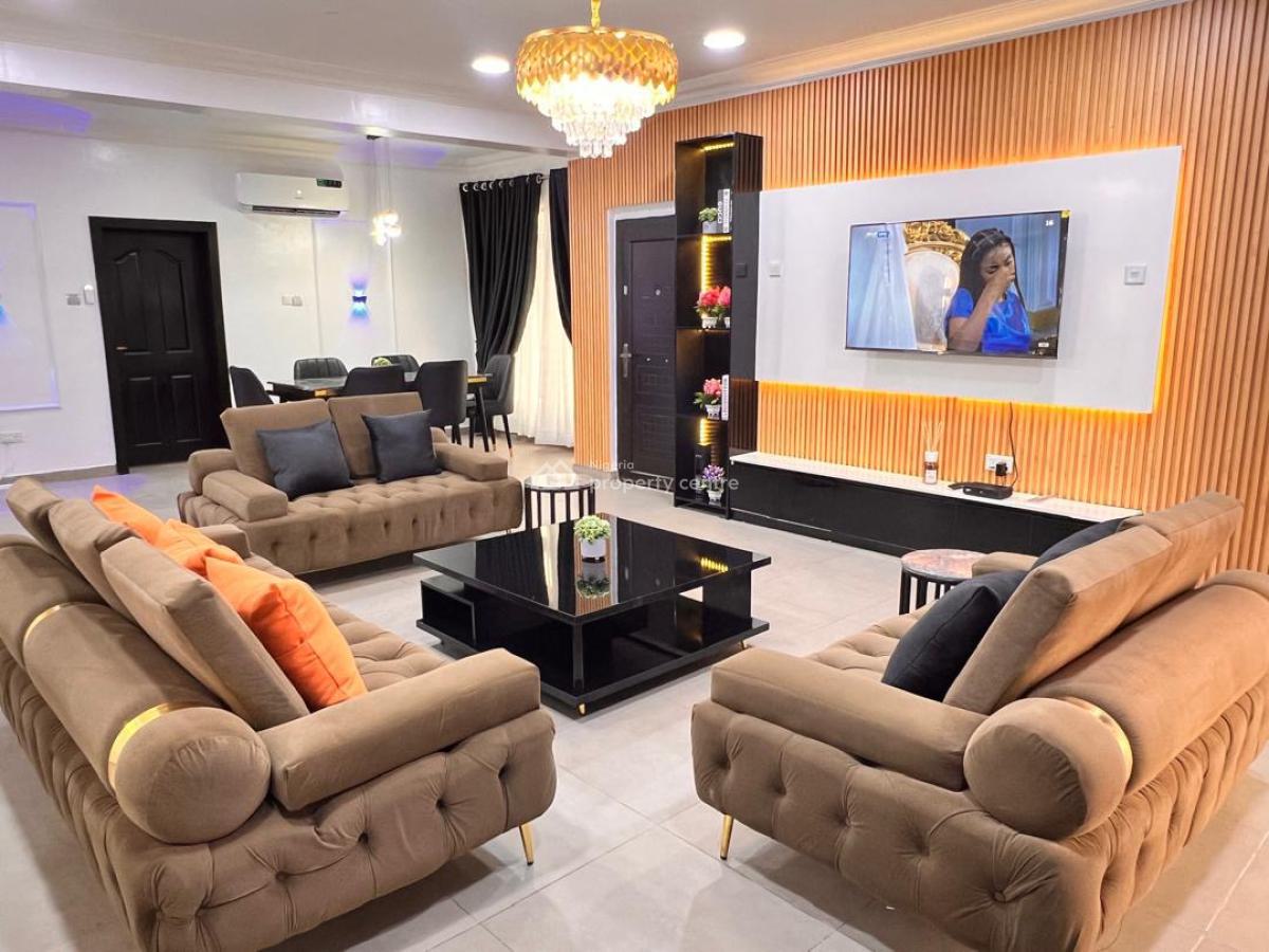 Tastefully Built, Fully Furnished & Fully Serviced 3 Bedrooms Apartment & Bq, Oniru, Victoria Island (vi), Lagos, Flat / Apartment for Rent