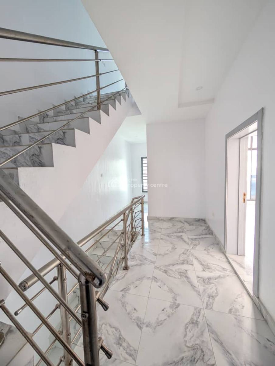 Very Spacious 6 Bedroom Beachfront Duplex Within an Estate, Chevron Toll Gate , Orchid Road, Lekki, Lagos, Terraced Duplex for Sale