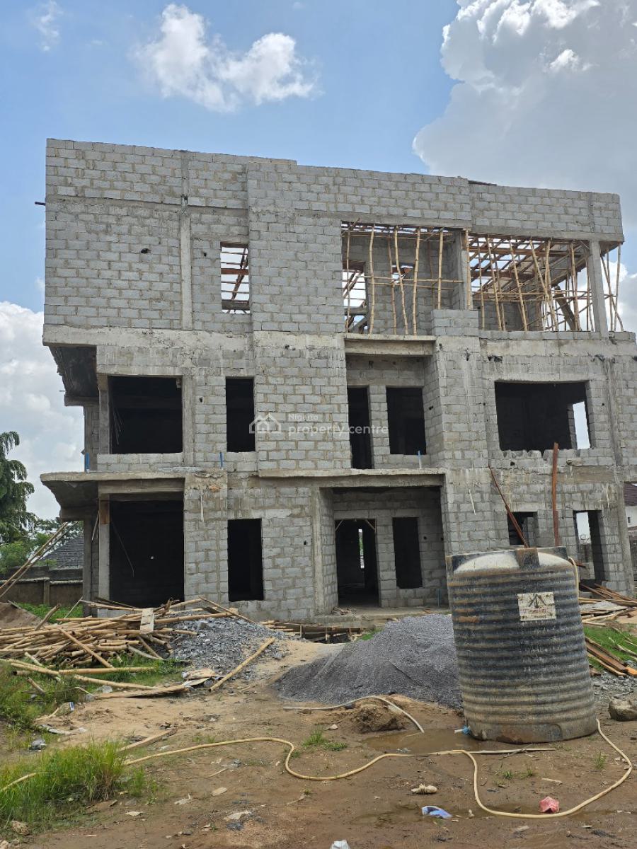 6 Bedrooms Detached Duplex Carcass, Citygate Homes, Kukwaba Phase 3, Kukwaba, Abuja, Detached Duplex for Sale