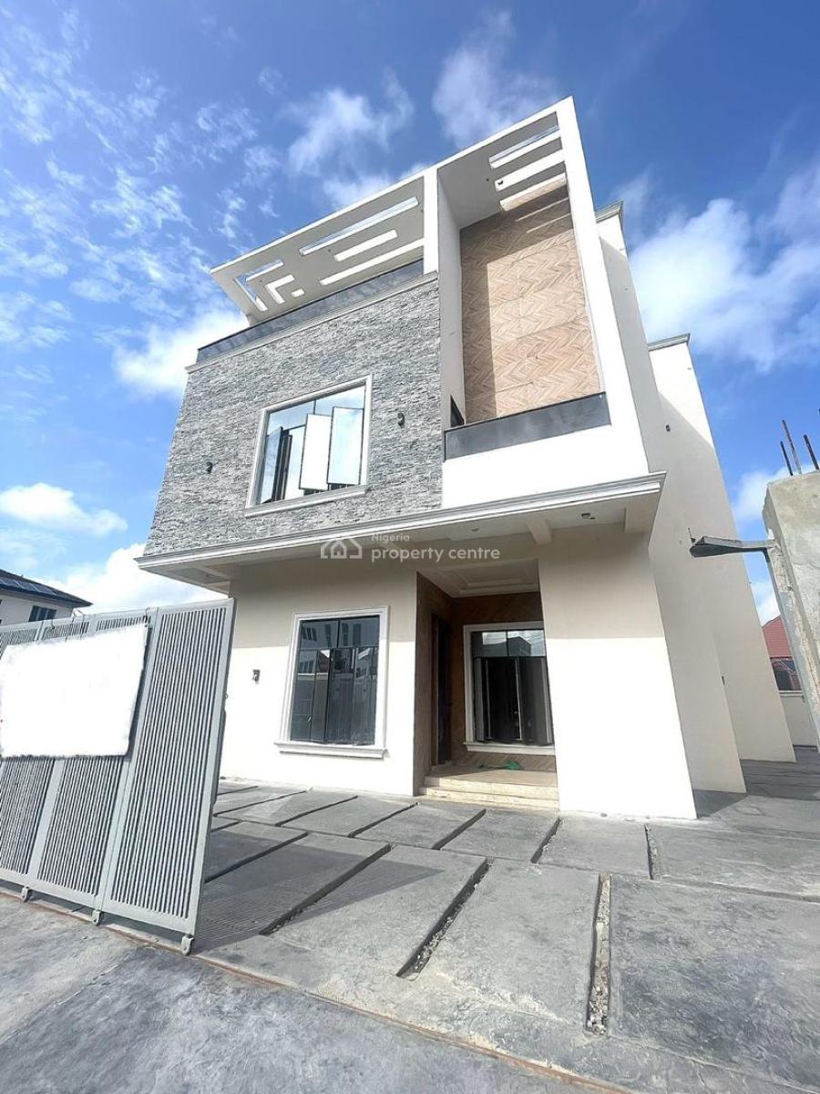 Affordable 5 Bedroom Luxury Detached House with Swimming Pool & Bq, Lekki, Lagos, Detached Duplex for Sale