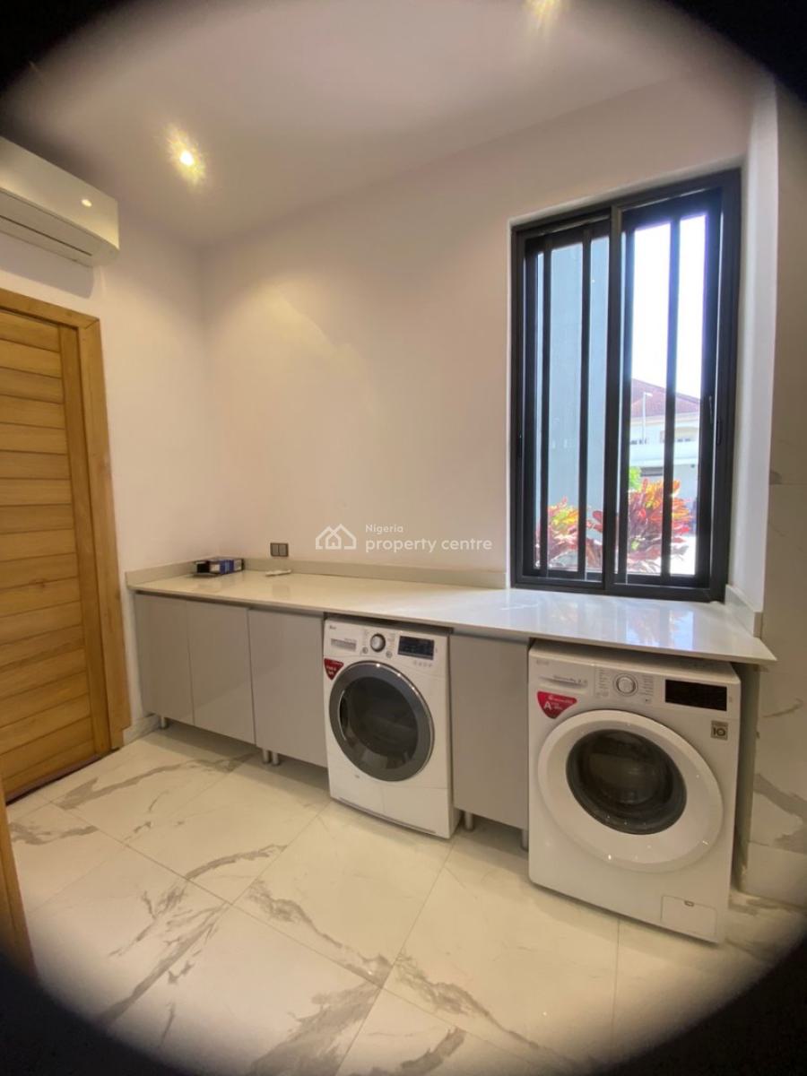 Fully Serviced 4 Bedroom Terrace Duplex + Bq, Pool, Gym, Banana Island, Ikoyi, Lagos, Terraced Duplex for Rent