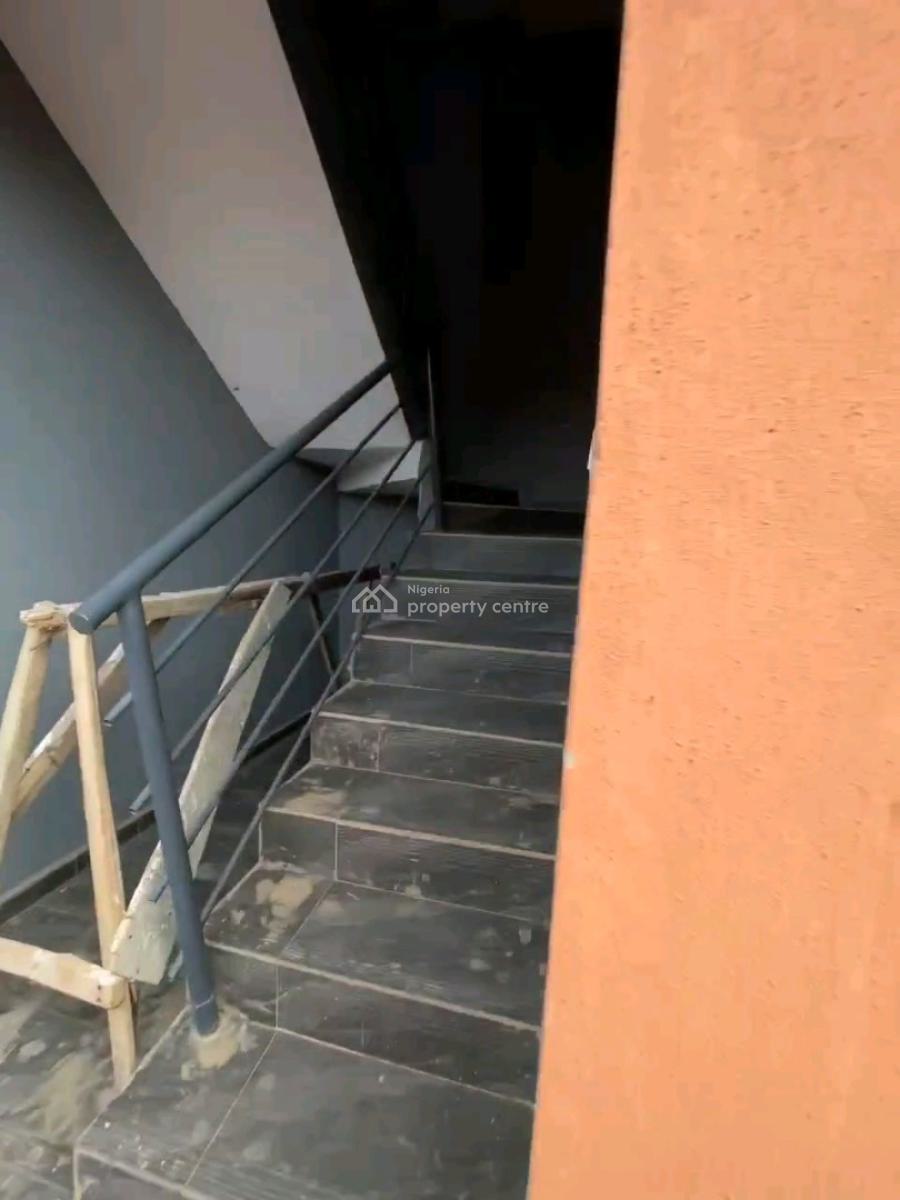 a Lovely Newly Built Roomself Contain, Upstairs with Pop, Kitchen, Off Market Street, Shomolu, Lagos, Self Contain (single Rooms) for Rent