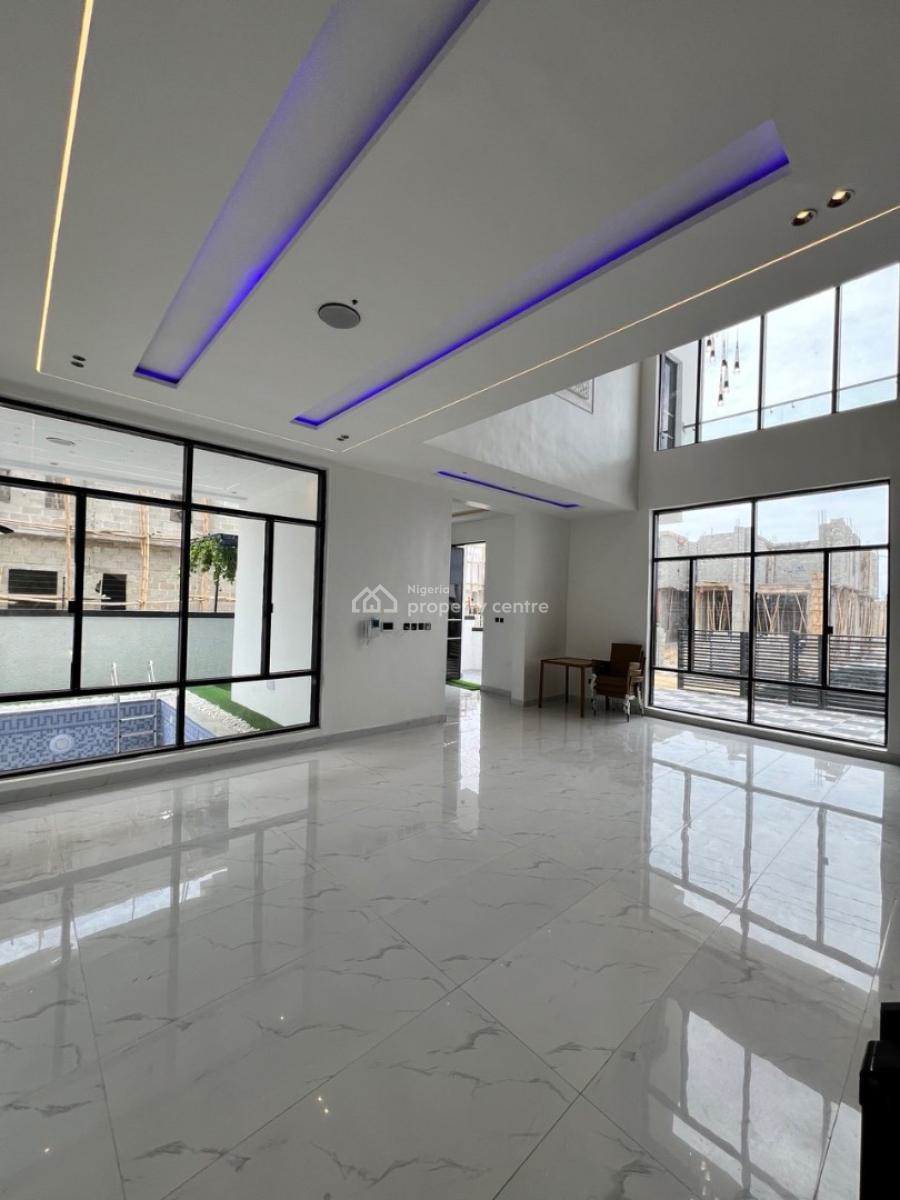 5 Bedroom Fully Detached Duplex + Bq & Swimming Pool, Ajah, Lagos, Detached Duplex for Sale
