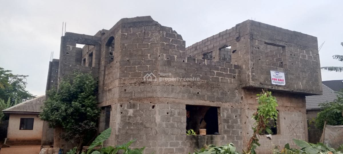 a 4 Bedroom Duplex with Two Units of 2 Bedroom & 2 Bedroom Bungalow, Ighere Ihunsa, Opic Area 8, Agbara-igbesa, Lagos, Block of Flats for Sale