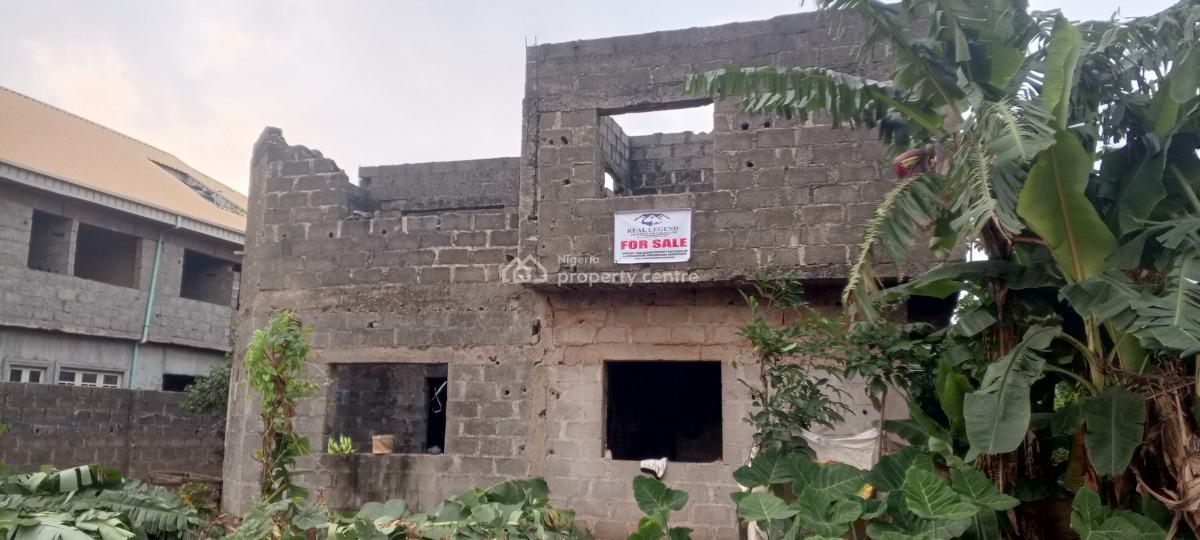 a 4 Bedroom Duplex with Two Units of 2 Bedroom & 2 Bedroom Bungalow, Ighere Ihunsa, Opic Area 8, Agbara-igbesa, Lagos, Block of Flats for Sale