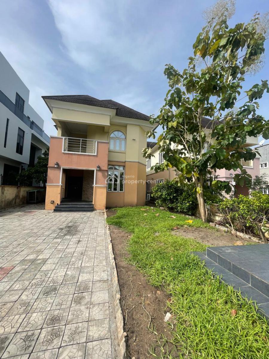 Spacious 4 Bedroom Self Serviced Semi Detached Duplex, Pinnock Beach Estate, Osapa, Lekki, Lagos, Semi-detached Duplex for Rent