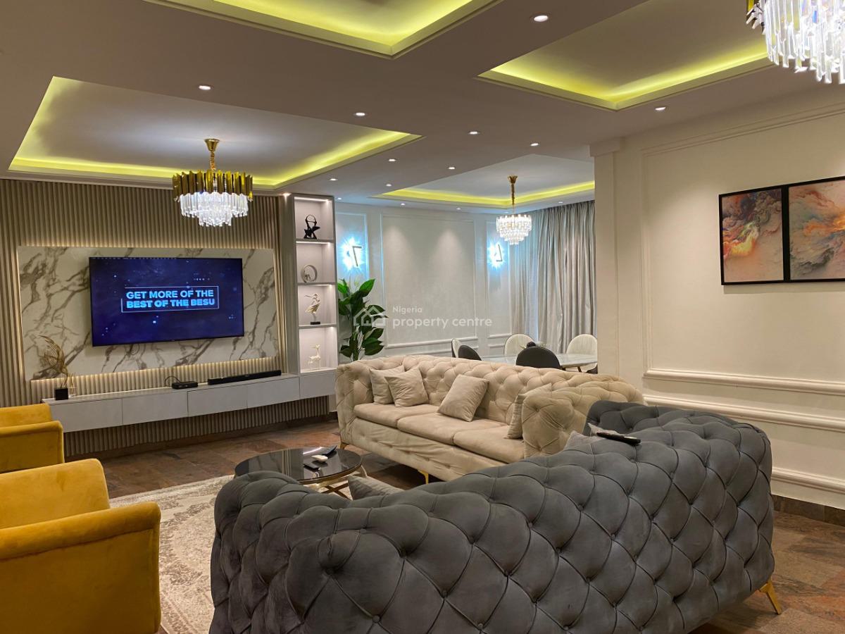 Serviced 3 Bedroom Apartment with Boys Quarter, 3rd Avenue, Banana Island, Ikoyi, Lagos, Flat / Apartment for Rent