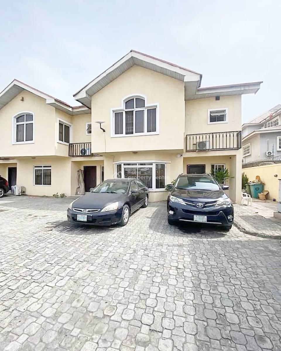 Spacious Serviced 4-bedroom Semi-detached  House, Oniru, Victoria Island (vi), Lagos, Semi-detached Duplex for Rent
