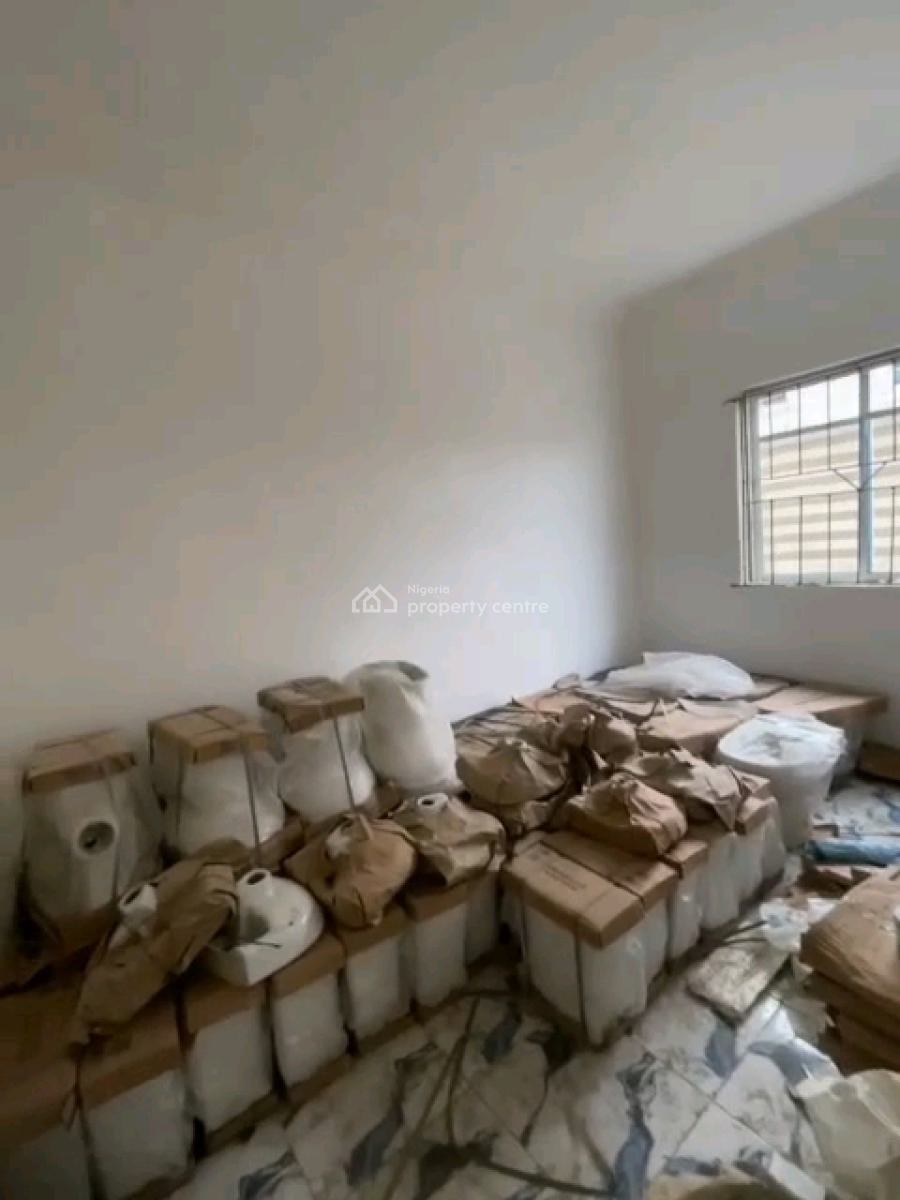 a Newly Built and Standard Miniflat, Groundfloor with Pop, Screeded Wa, Off Market Street, Shomolu, Lagos, Mini Flat (room and Parlour) for Rent
