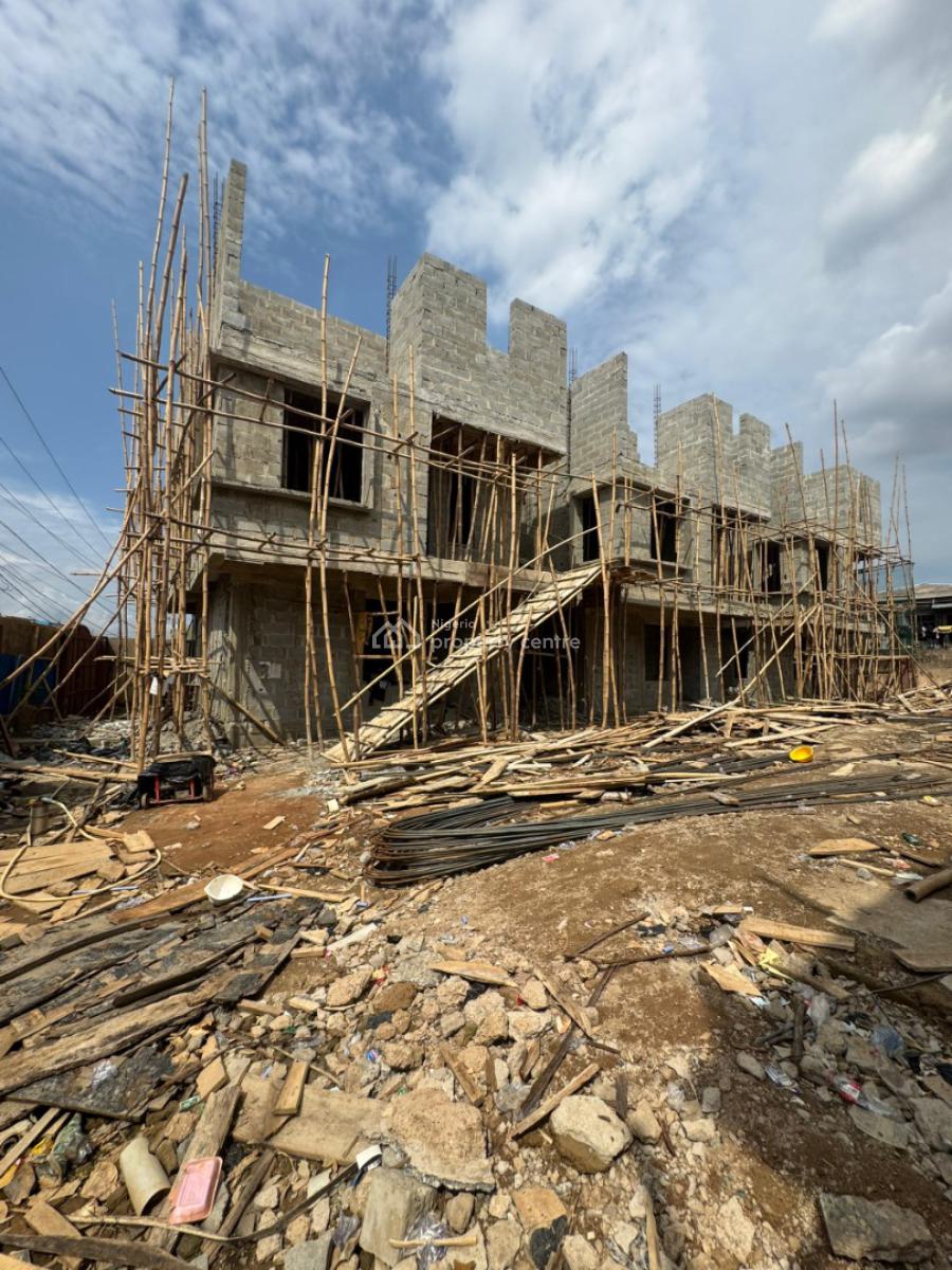 6 Units of 4 Bedroom Detached Duplex in a Good Location, Behind Dideolu Estate, Ogba, Ikeja, Lagos, House for Sale