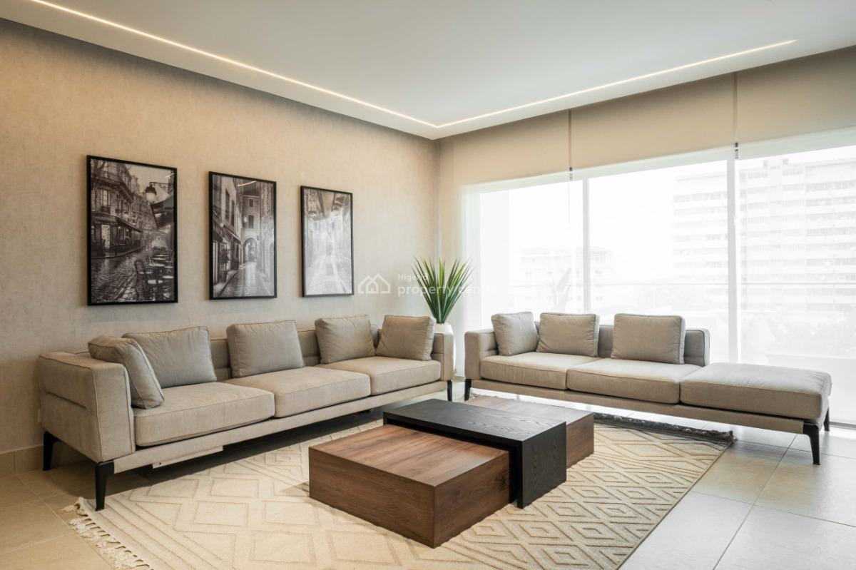 Luxury 3-bedroom Apartment W/ Stunning Lake & City Views, Off Ahmadu Bello Way, Victoria Island (vi), Lagos, Flat / Apartment Short Let