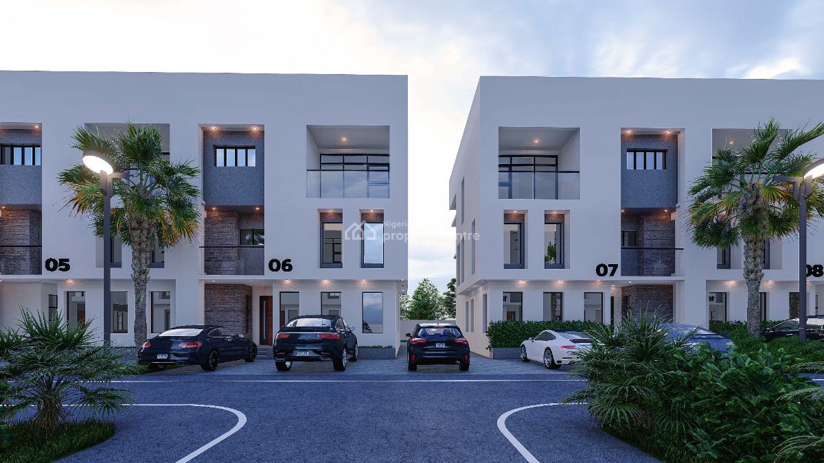 Luxury 4bedroom Terrace Duplex + Bq (***built to Finish), Katampe Extension, Katampe, Abuja, Terraced Duplex for Sale