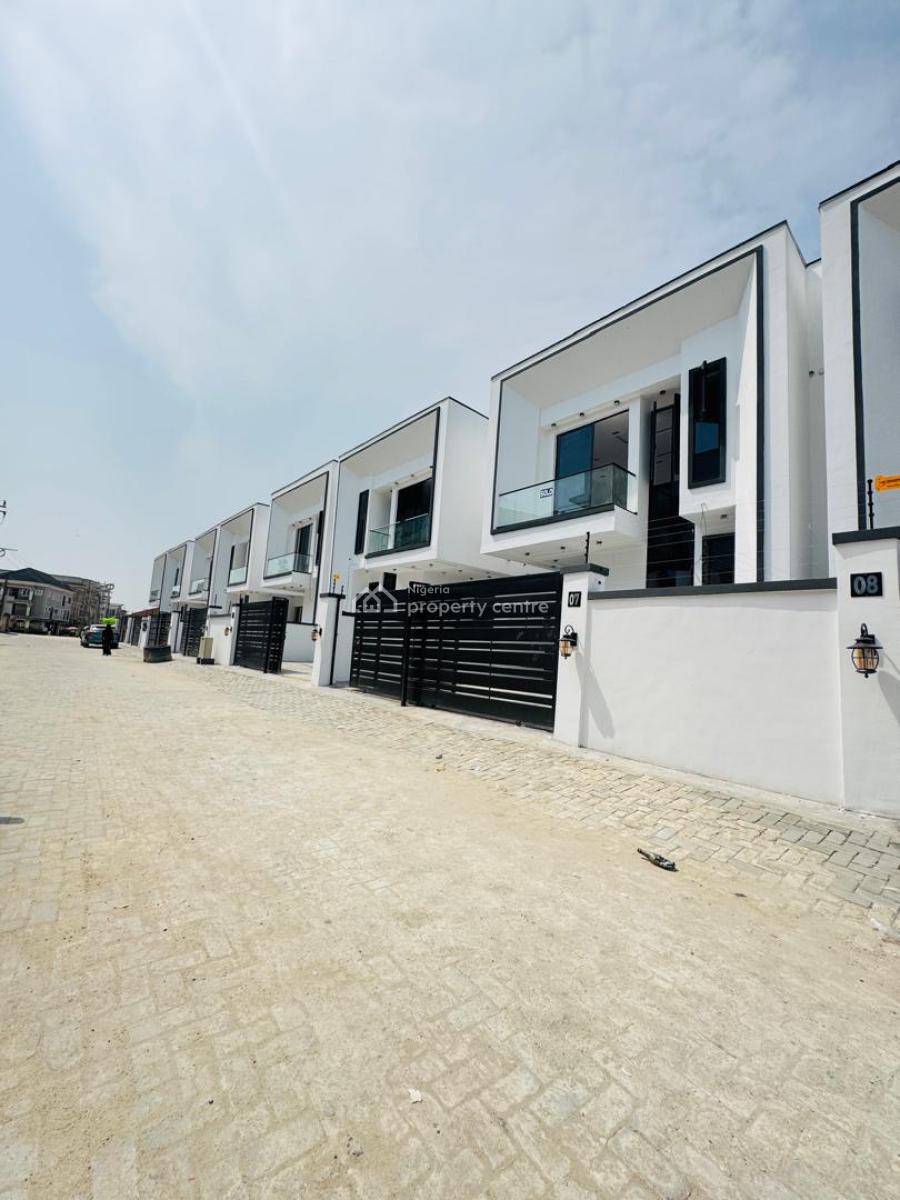 Semi Detached 4 Bedrooms Duplex with Bq, Ikate, Lekki, Lagos, Semi-detached Duplex for Rent