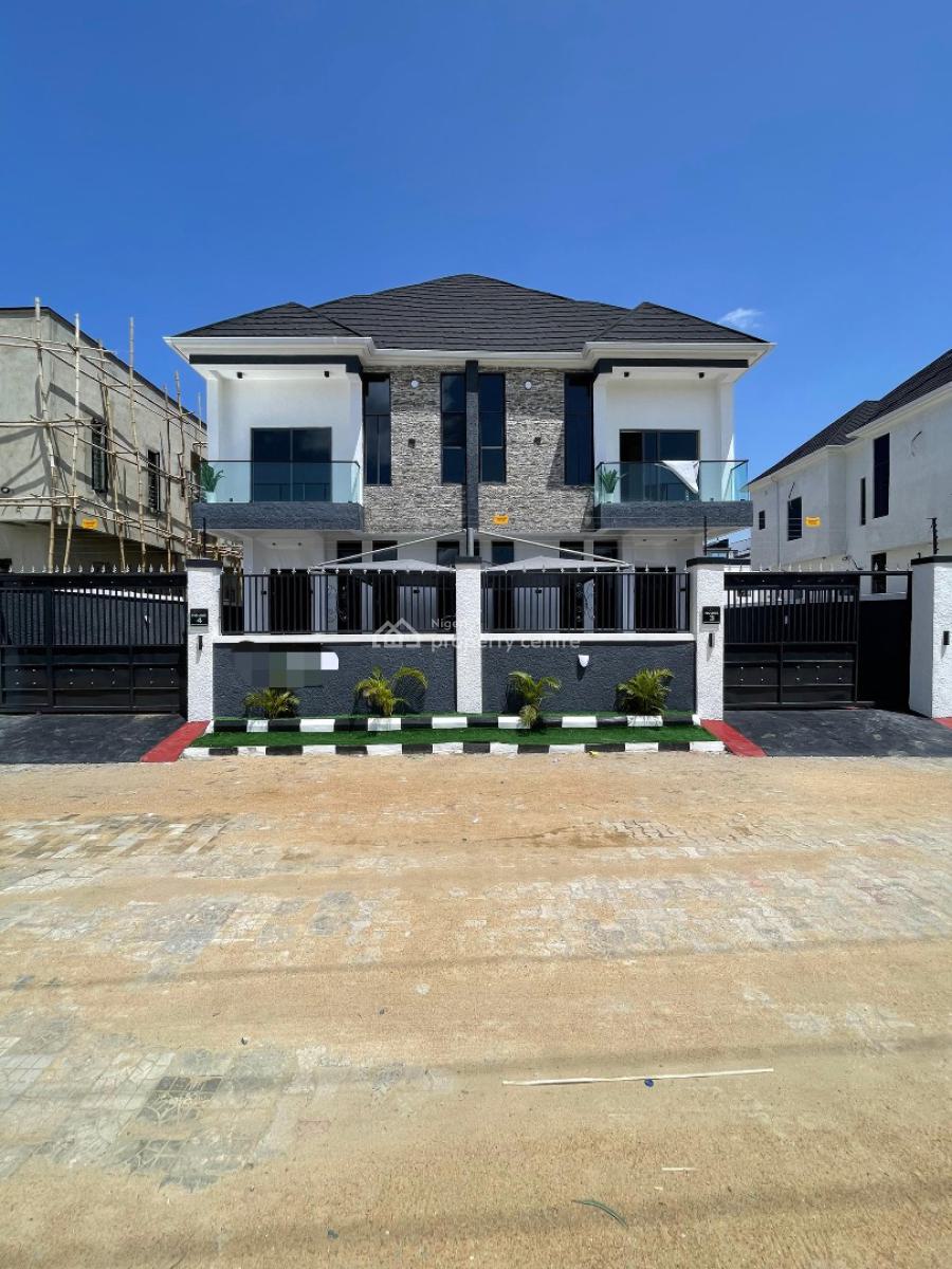 Luxury 4 Bedroom Semi Detached Duplex, Ikota, Lekki, Lagos, Semi-detached Duplex for Sale