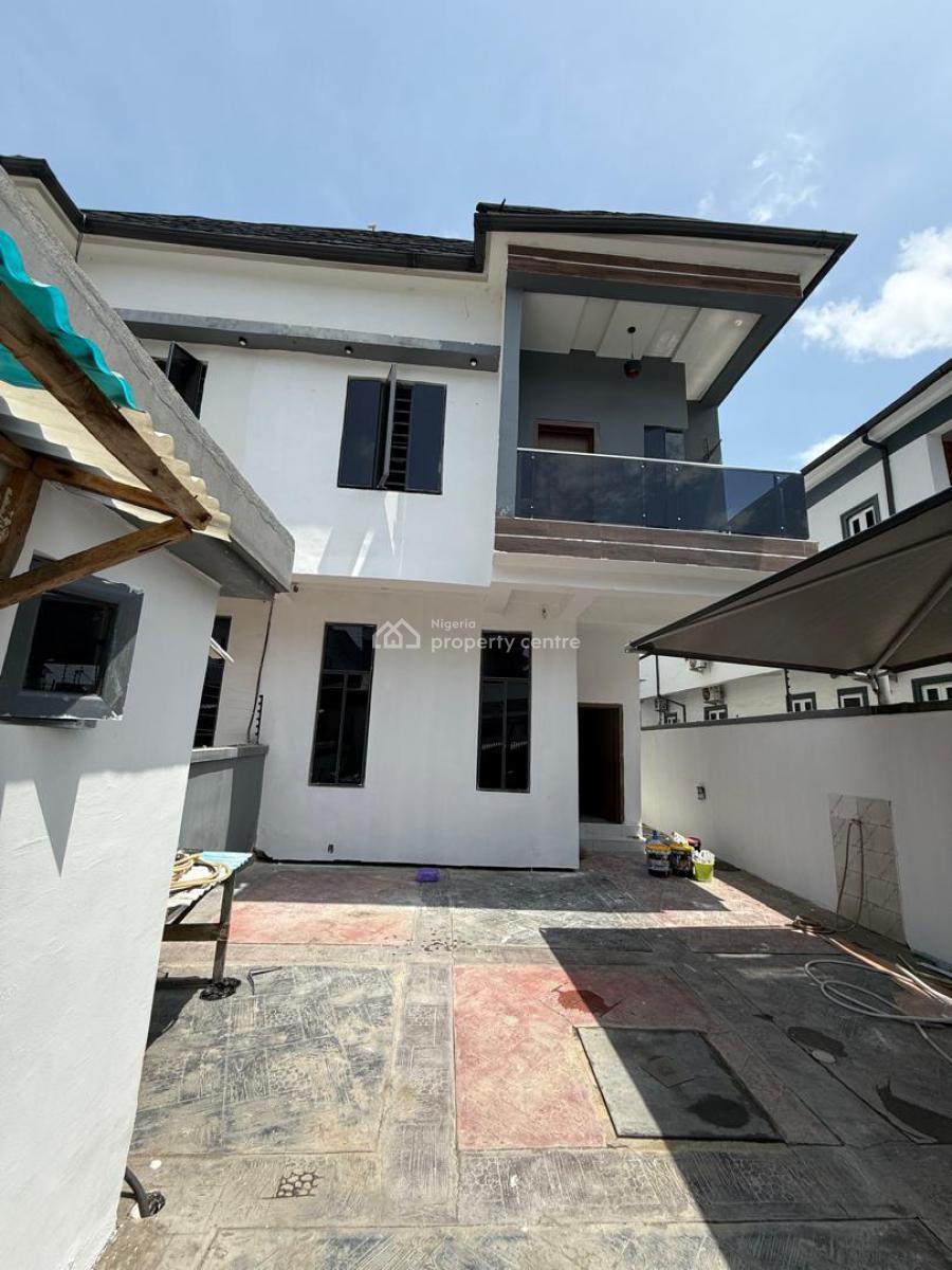 Luxury 4 Bedrooms Semi Detached Duplex with Bq, Chevron, Lekki, Lagos, Semi-detached Duplex for Rent