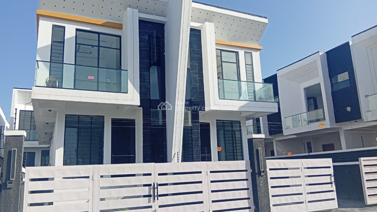 a Brand New Self Serviced 4 Bedroom Semi Detached Duplex, Ikota, Lekki, Lagos, Semi-detached Duplex for Rent