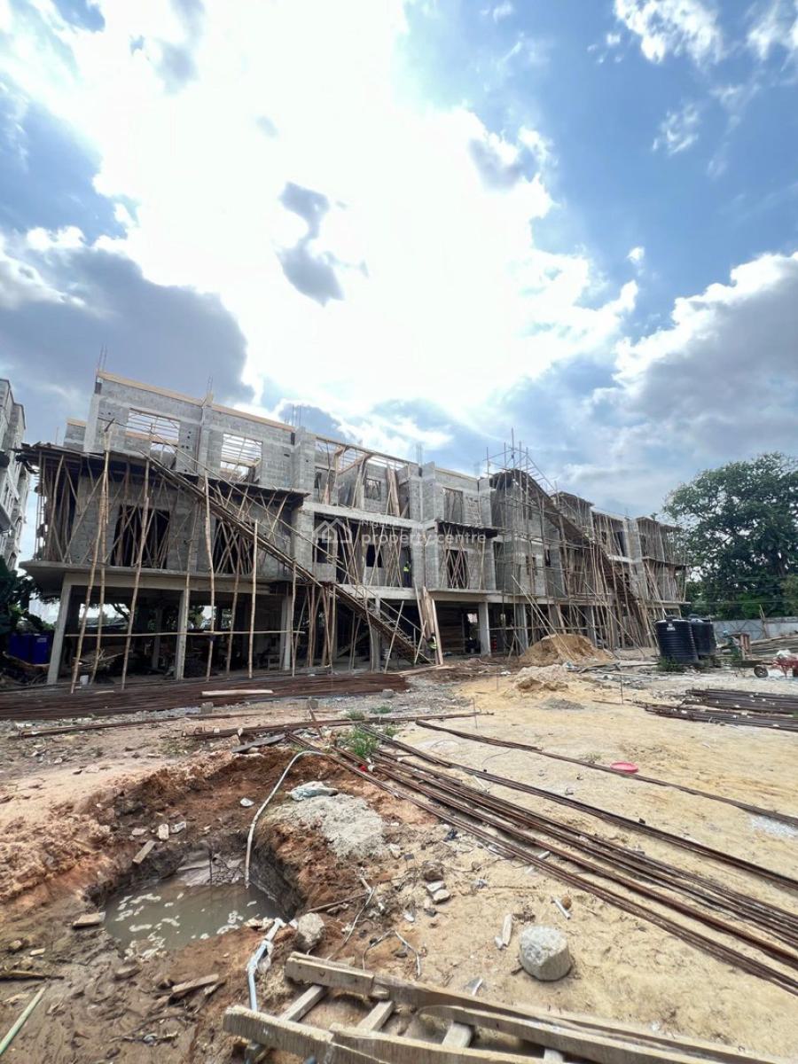 Exquisite Yet to Be Completed 3 Bedroom Apartments  and a Bq in a Sere, Beautifully Designed and Elegantly Decorated Apartment in Securedplace, Ikeja Gra, Ikeja, Lagos, Flat / Apartment for Sale