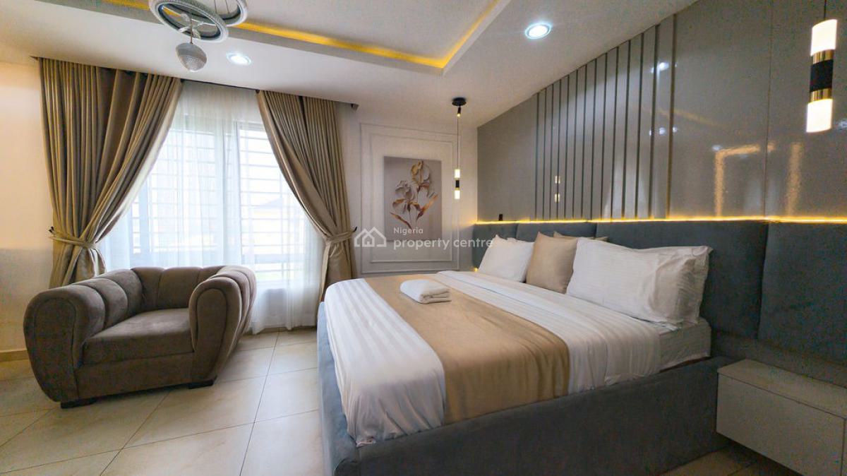 Fully Furnished and Serviced 3 Bedroom Apartment with Inverter ,pool, Oniru, Victoria Island (vi), Lagos, Flat / Apartment for Rent