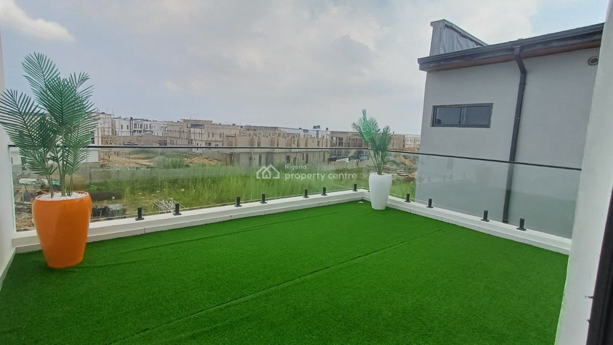 5 Bedroom Fully Detached Duplex with Swimming Pool and Gym Distress, Lekki Palm City Estate,  Ado Road Beside The Catholic Church, Ajah, Lagos, Detached Duplex for Sale
