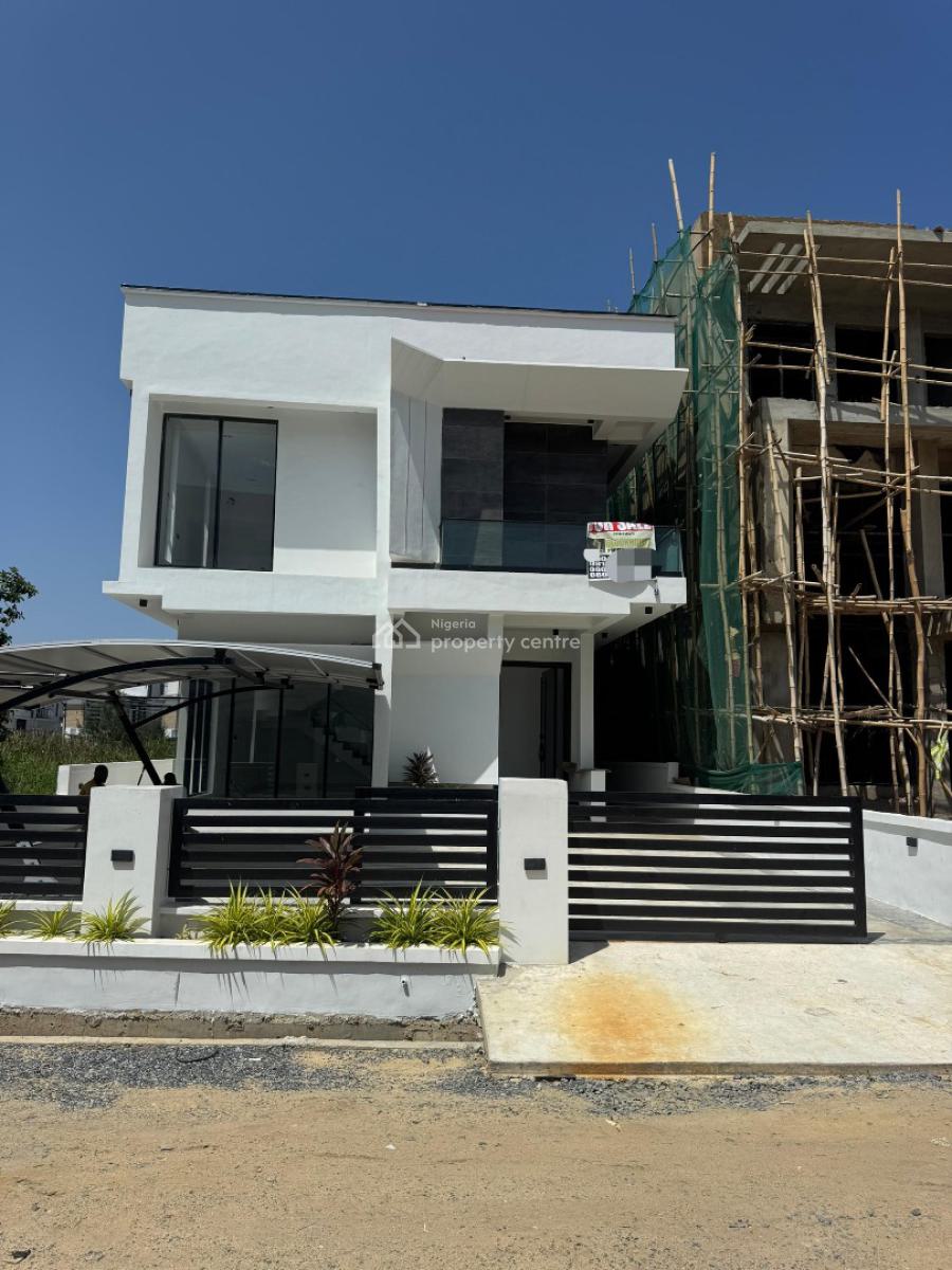 Gigantic 5 Bedroom Full Detached Duplex with Swimming Pool, Bq, Ikota, Lekki, Lagos, Detached Duplex for Sale