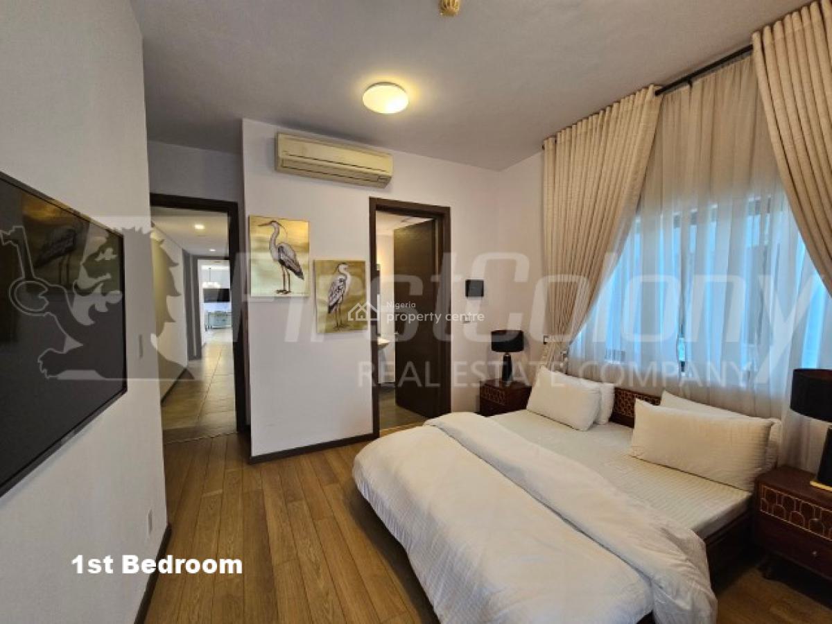 Furnished 3 Bedroom Luxury Apartment with Great Facilities, Victoria Island (vi), Lagos, Flat / Apartment for Rent