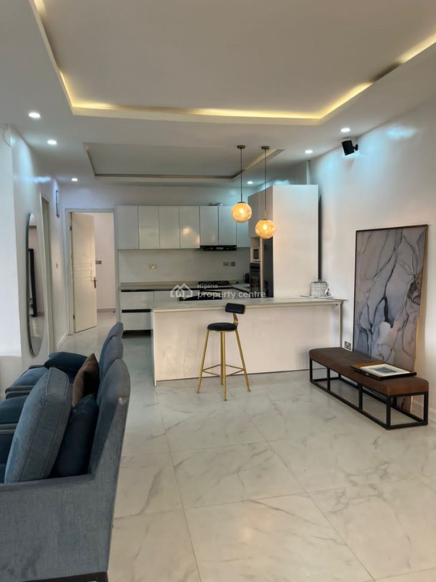Serviced 2 Bedroom Penthouse, Lekki Phase 1, Lekki, Lagos, Flat / Apartment for Rent