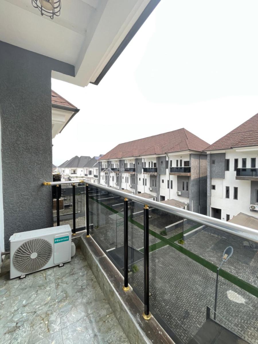 Fully Furnished 4 Bedroom Terrace Duplex with Bq, Chevron Drive, Lekki, Lagos, Terraced Duplex for Sale