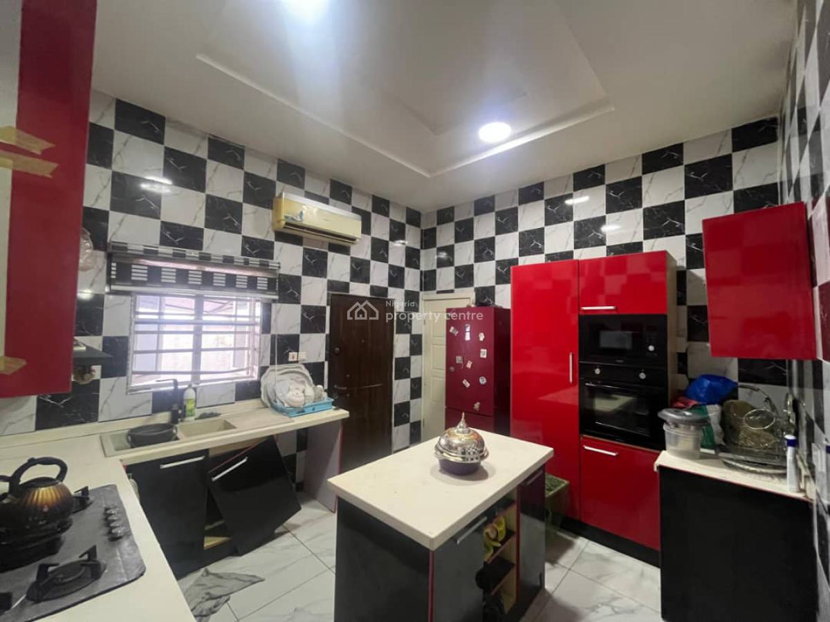 Spacious Massive Luxury 4bedroom Full Detached Duplex Apartments with, Secure Estate Osapa Lekki Lagos, Lekki, Lagos, Detached Duplex for Sale