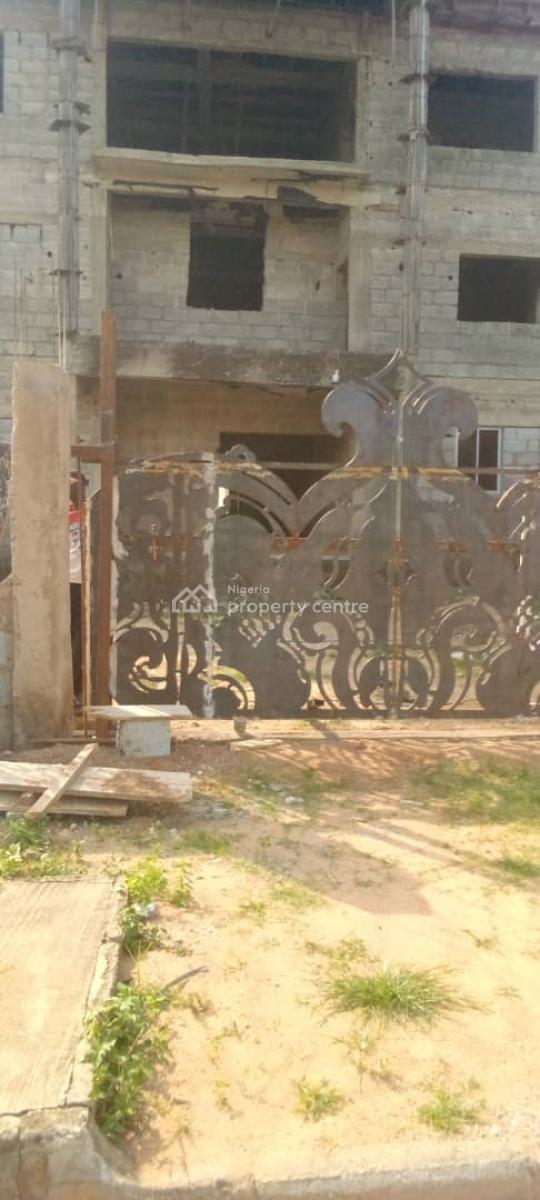 8 Bedrooms Mansion Advanced Carcass, Finished 4 Bedroom Duplex, Gateho, Cluster 5, River Park Estate, Airport Road, Lugbe District, Abuja, House for Sale