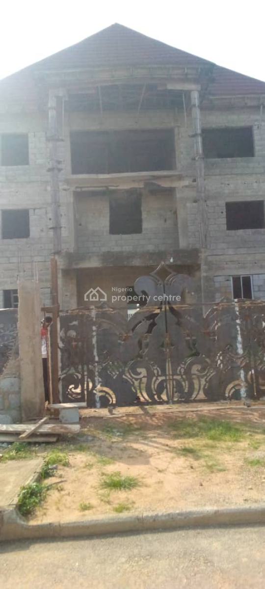 8 Bedrooms Mansion Advanced Carcass, Finished 4 Bedroom Duplex, Gateho, Cluster 5, River Park Estate, Airport Road, Lugbe District, Abuja, House for Sale