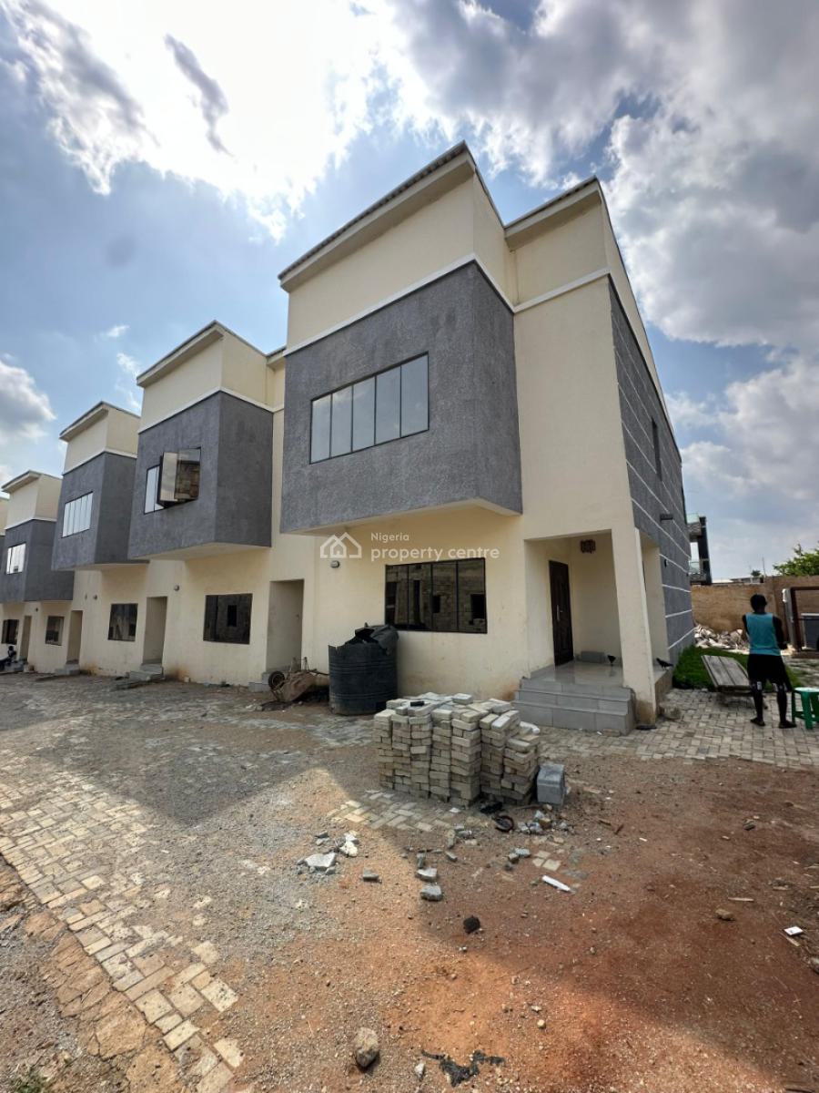 Newly Built 3bedroom Terrace Duplex with Bq, Close to Beger Yard Lifecamp, Life Camp, Abuja, Terraced Duplex for Sale