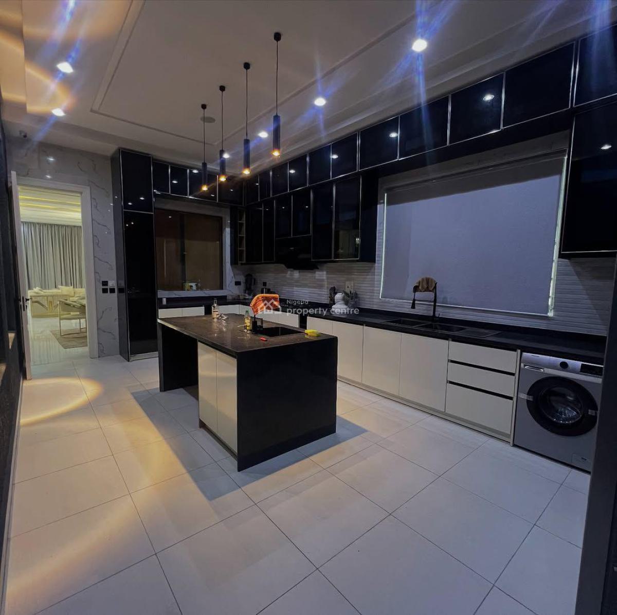 Furnished and Smart 5 Bedroom Duplex, Megamound Estate, Ikota, Lekki, Lagos, House for Rent