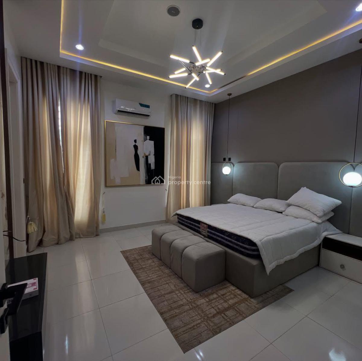 Furnished and Smart 5 Bedroom Duplex, Megamound Estate, Ikota, Lekki, Lagos, House for Rent