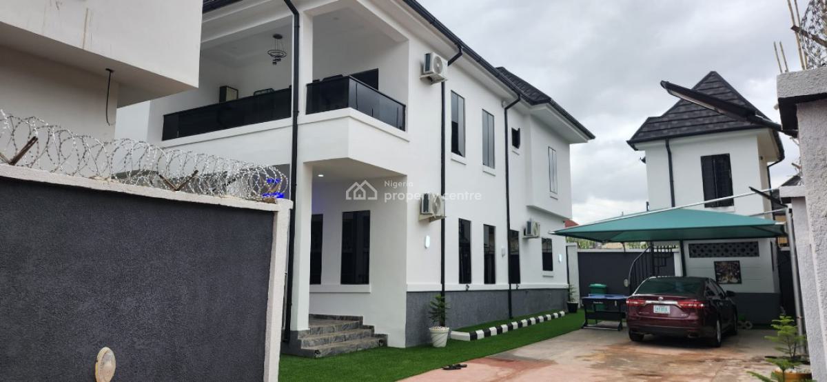 5 Bedroom Duplex Fully Furnished with 48hr Solar Back-up, Thinkers Corner, Enugu, Enugu, Detached Duplex for Sale