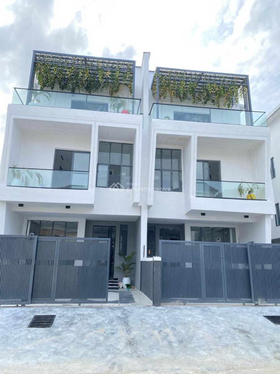 Luxury 4bedroom Semidetached Duplex, Ikota, Lekki, Lagos, House for Sale