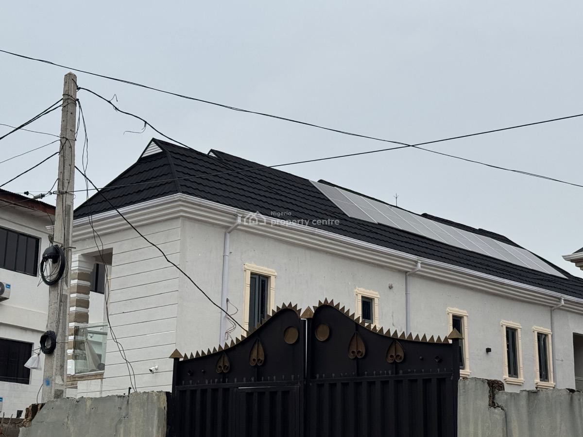 4 Bedroom Fully Detached House + Pool, Bq & Inverter, Off College Road, Ogba, Ikeja, Lagos, Detached Duplex for Sale