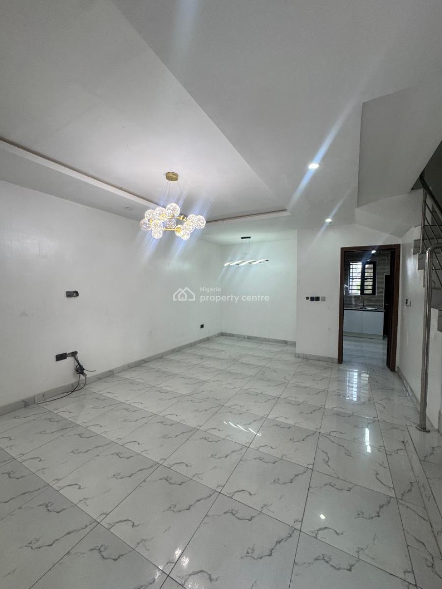 Lovely 4 Bedroom Terrace Duplex with a Swimming Pool,bq  on 2 Floors, Chevron, Lekki, Lagos, Terraced Duplex for Sale