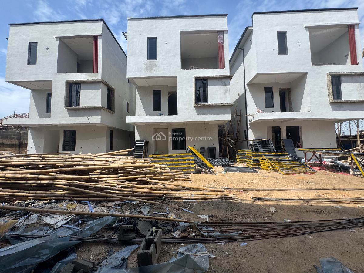 Newly Built to Taste 4 Bedrooms Detached Duplex, Behind Dideolu Estate, Ogba, Ikeja, Lagos, Detached Duplex for Sale