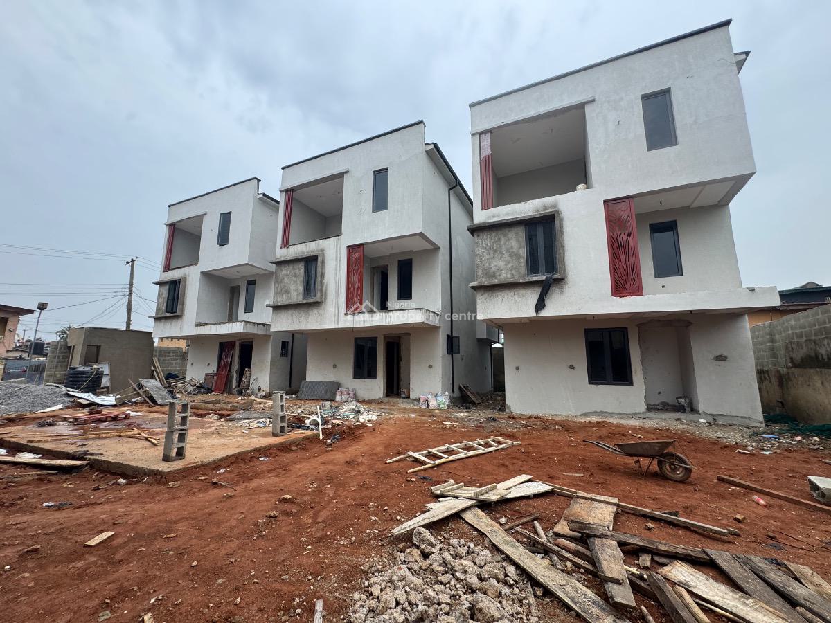 Newly Built to Taste 4 Bedrooms Detached Duplex, Behind Dideolu Estate, Ogba, Ikeja, Lagos, Detached Duplex for Sale