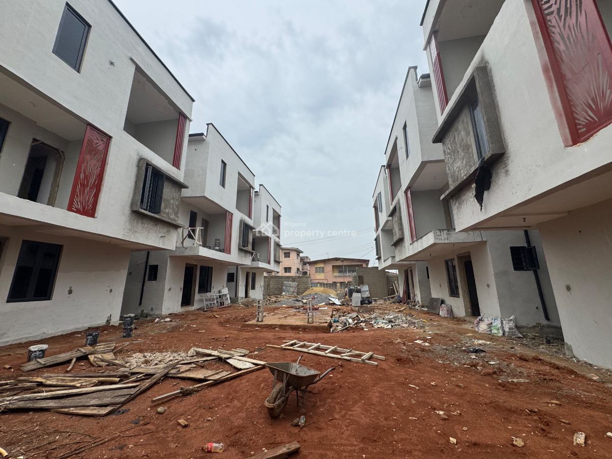 Newly Built to Taste 4 Bedrooms Detached Duplex, Behind Dideolu Estate, Ogba, Ikeja, Lagos, Detached Duplex for Sale