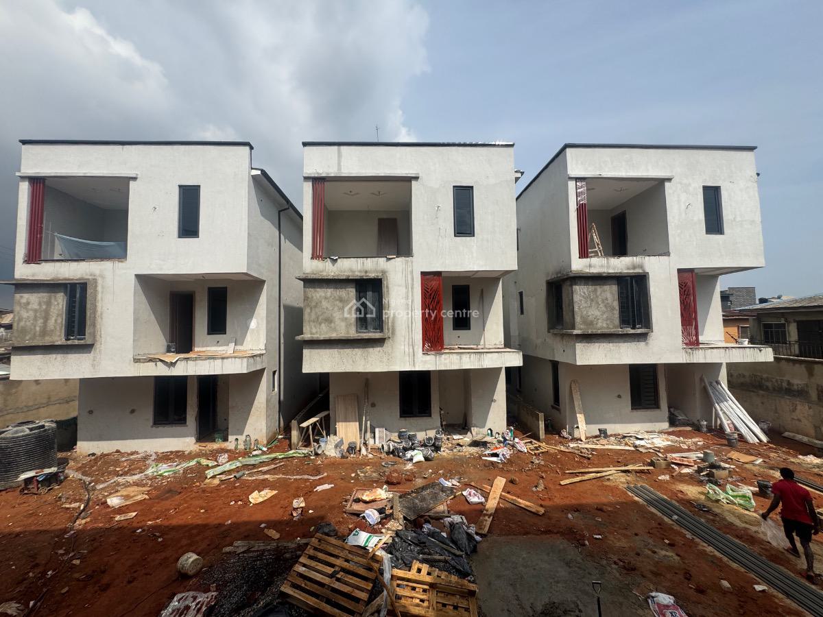 Newly Built to Taste 4 Bedrooms Detached Duplex, Behind Dideolu Estate, Ogba, Ikeja, Lagos, Detached Duplex for Sale