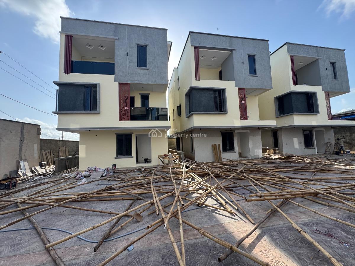Newly Built to Taste 4bedroom Detached Duplex, Secured & Gated Environment Behind Dideolu Estate, Ogba, Ikeja, Lagos, Detached Duplex for Sale