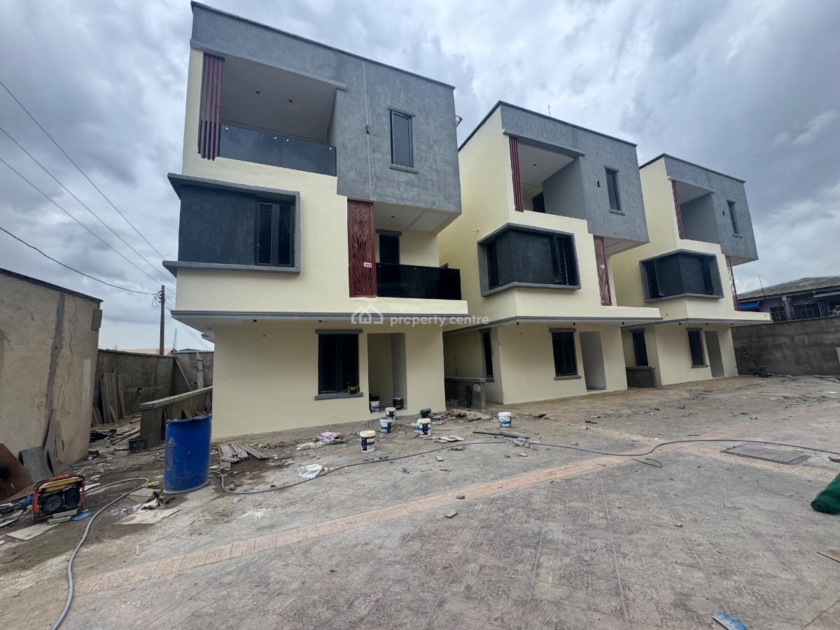 Newly Built to Taste 4bedroom Detached Duplex, Behind Dideolu Estate, Ogba, Ikeja, Lagos, Detached Duplex for Sale