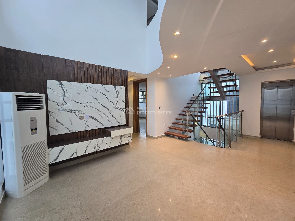 Superbly Finished 5 Bedroom Detached House with a Large Rooftop,bq&sp, Old Ikoyi, Ikoyi, Lagos, Detached Duplex for Sale