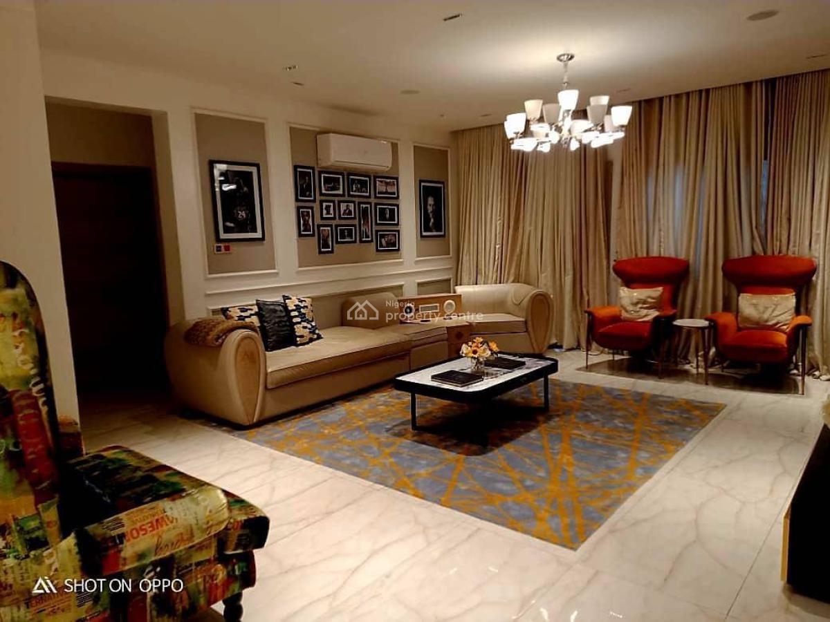 Luxury Furnished Waterfront 3-bedroom Apartment with Bq, Elevator & Sw, Banana Island, Ikoyi, Lagos, House for Rent