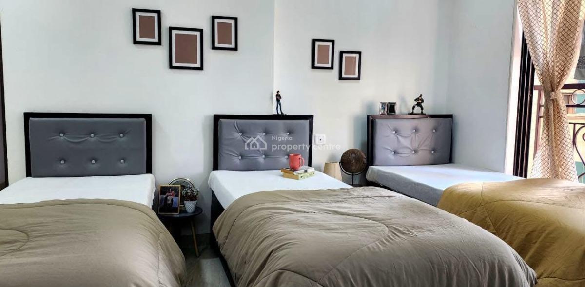 Furnished Shared Room, Aptech Estate, Sangotedo, Ajah, Lagos, Self Contain (single Rooms) for Rent