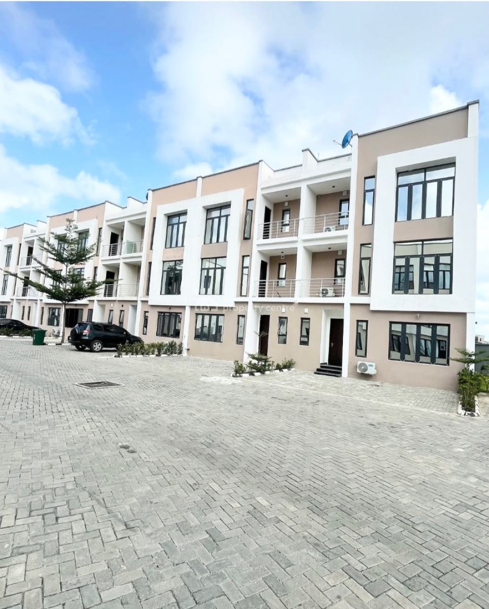 Fully Serviced 4 Bedroom Terrace Duplex with Bq, Platinum Way, Ikate Elegushi, Lekki, Lagos, Terraced Duplex for Rent