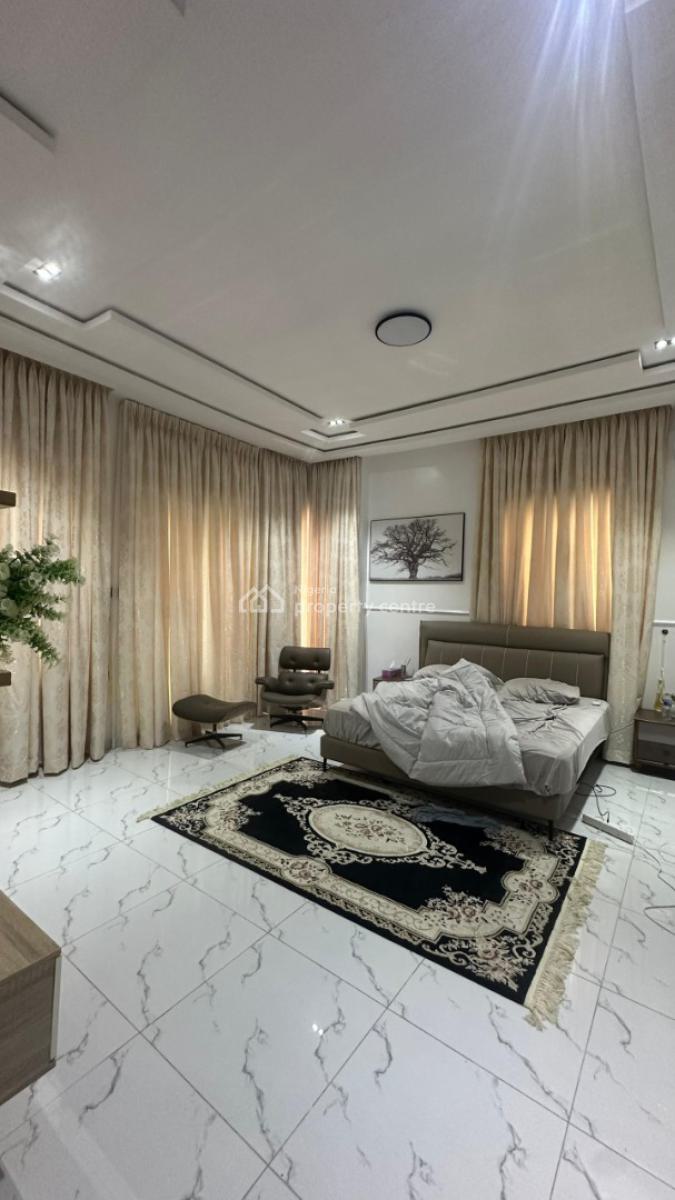 4bdr Semi Furnished and Semi Detached Lux Duplex  + Bq, Chevron, Lekki, Lagos, Semi-detached Duplex for Rent