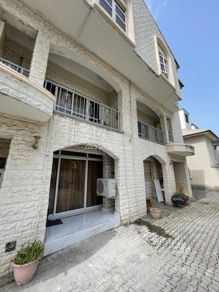 Fully Furnished 1 Bedroom Apartment with Clean Water,24hrs Light, Banana Island, Ikoyi, Lagos, Mini Flat (room and Parlour) for Rent