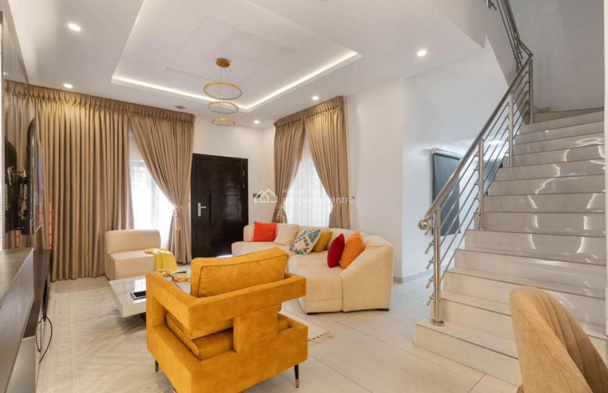 Book This Beautiful 4 Bedroom Terrace in Oniru with  *snooker Board, 19 Bosun Adekoya Street, Oniru, Victoria Island (vi), Lagos, Flat / Apartment Short Let